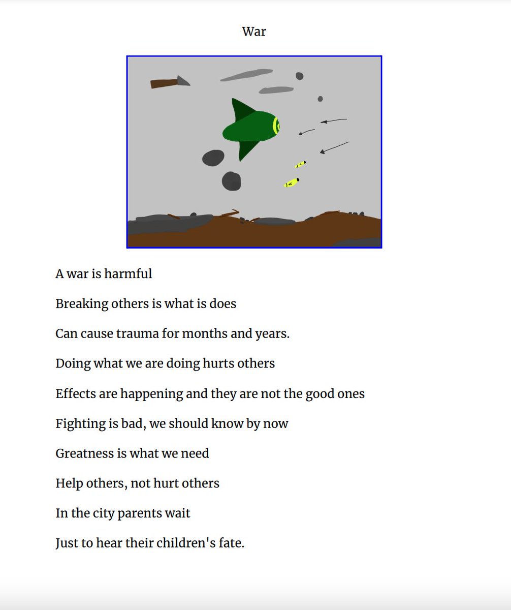 One more example - Always impressed with how my kiddos are able to craft their words. We used the SEM-R Overpopulated poem to create our own A-Z poems where we begin with the negative impacts and then pivot half way to emphasize the positives. <a target='_blank' href='http://twitter.com/MsFranz_ATS'>@MsFranz_ATS</a> <a target='_blank' href='http://twitter.com/APS_ATS'>@APS_ATS</a> <a target='_blank' href='https://t.co/MgXQIWC8nW'>https://t.co/MgXQIWC8nW</a>