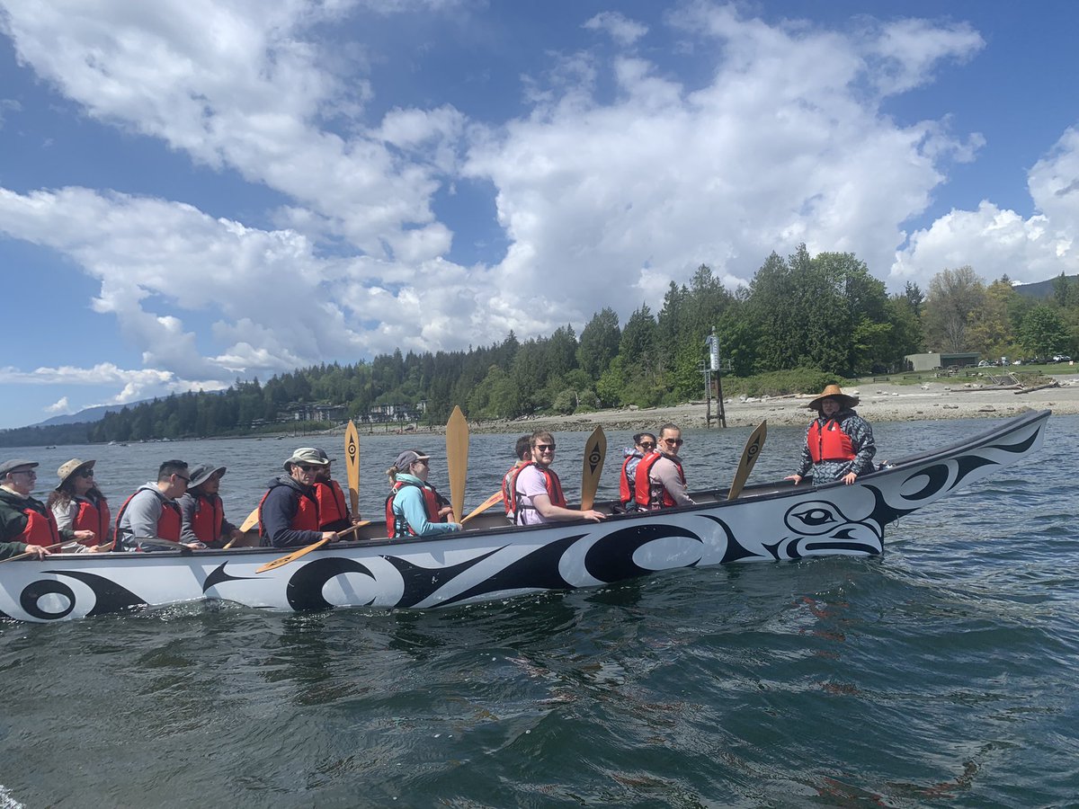 adventuresinbio's tweet photo. “Teachings are hidden in every leaf &amp; rock”. -Richard Wagamese. Grateful &amp; 💜-full to be a learner on the unceeded traditional territories &amp; waterways of the Tsleil- Waututh today. Hych’ka🙏🏻@TakayaToursInc 🙏🏻@BNSS #ProD #Reciprocity #LearningInAGoodWay #LearningOnTheLand https://t.co/Nj5rU5mx5q