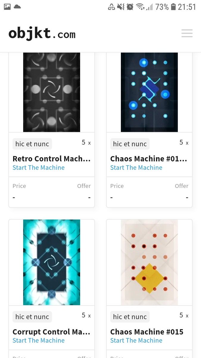 estebicolor's tweet photo. 🔥🔥 Still I hear Burn! 🔥🔥

In few hours I will burn some remaining eds of old machines!

Dont miss it at original prices!

https://t.co/dy1OOAGOxW

#CleanNFT #tezosart #startthemachine #nftcollectors #teia #objktcom #NFTCommunity https://t.co/gjONPFoZE3