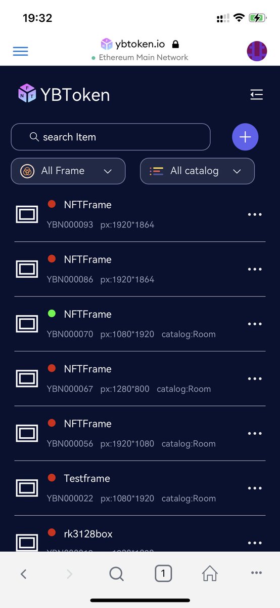 YBToken's tweet photo. YBToken the latest version of the system is upgraded, please use #nftframe #nft https://t.co/LyffJFDW02
