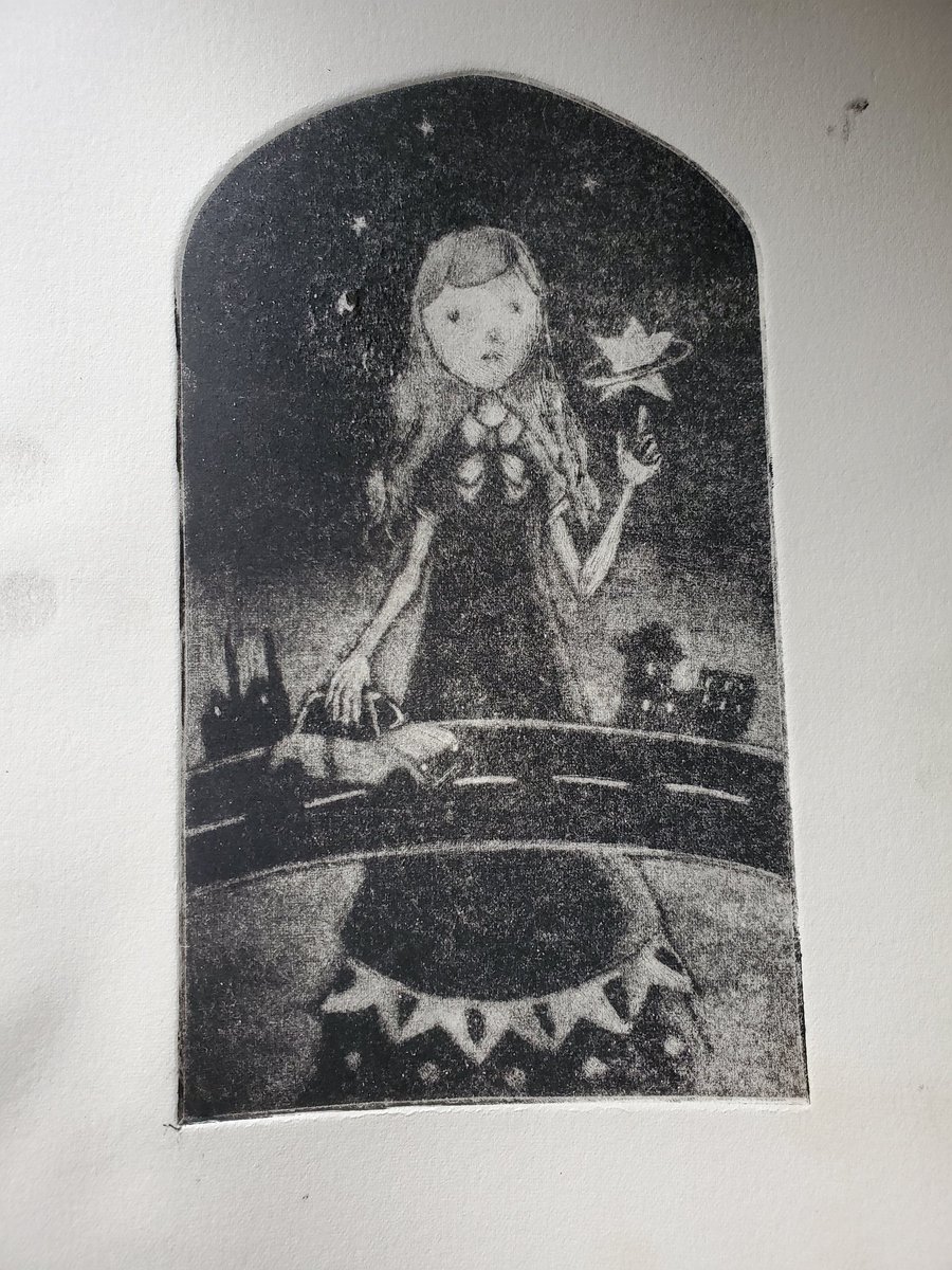 刷り下手すぎ問題
インク取りすぎた
描画はまあまあ
もうちょっとかな 
