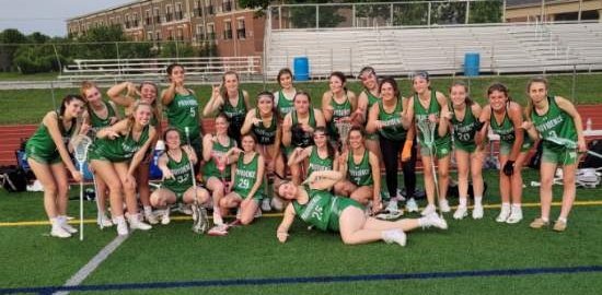 provilax's tweet photo. Today, we made History!
First ever IHSA Varsity Lacrosse playoff game! Thank you to Coach Kat for this amazing inaugural season! @LacrossePc @PCHS_Celtics @IHSAState @OTHSDistrict203 https://t.co/K12mG2rlhF