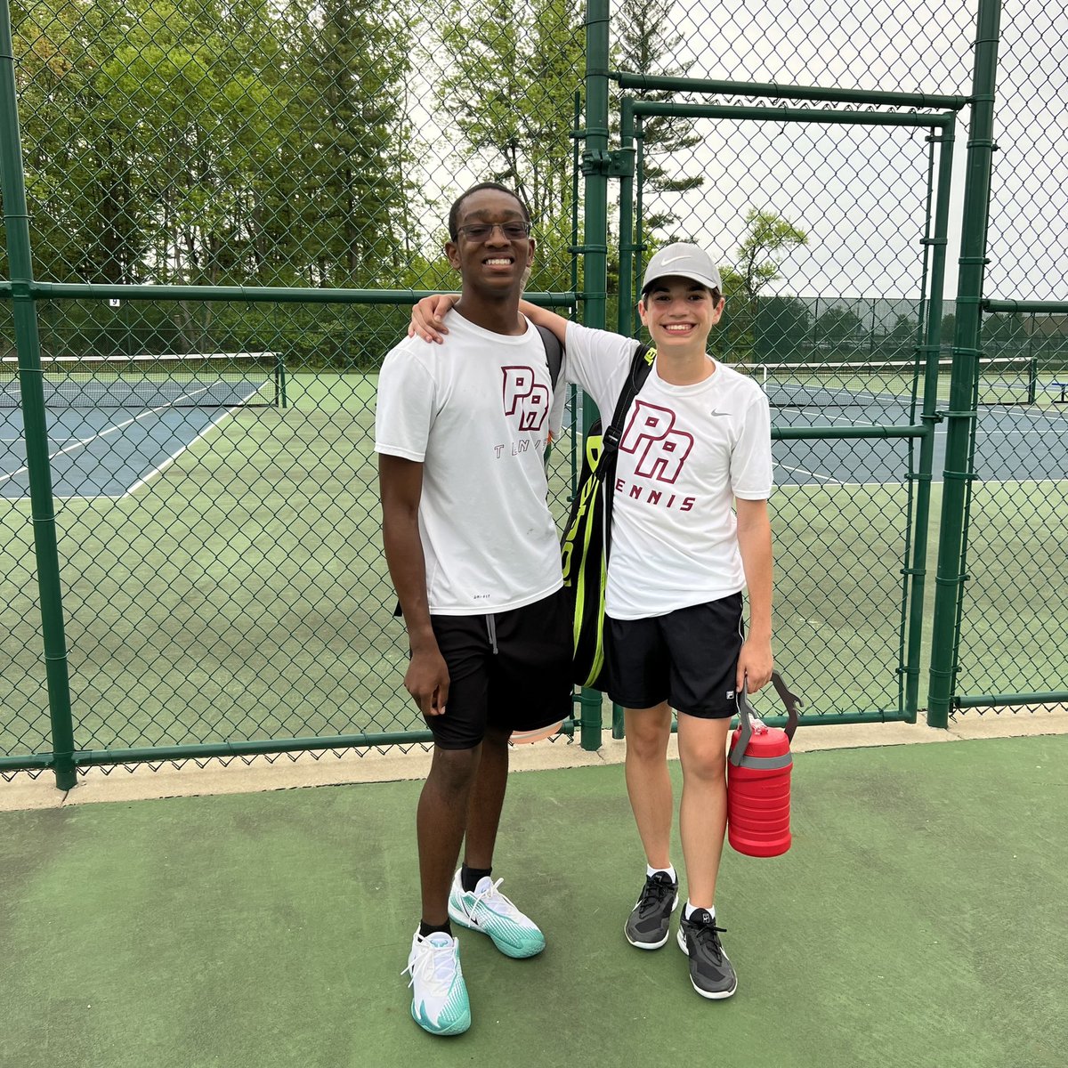 Congratulations to our #1 doubles team!🎾🐺💪State finals here they come #wolvesteamwork👏