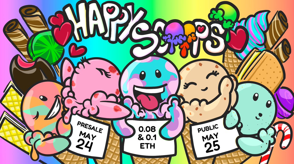 HAPPY SCOOPS🍦🌈 SOLD OUT! tweet media