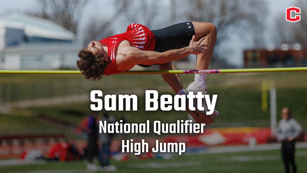 DutchXCTF's tweet image. Coming off his first All-American performance during indoor season, Junior Sam Beatty (Mount Pleasant HS) heads into the outdoor National Meet with the second highest jump in the nation at 6'10.25" #Multisportathlete #WhyNotD3