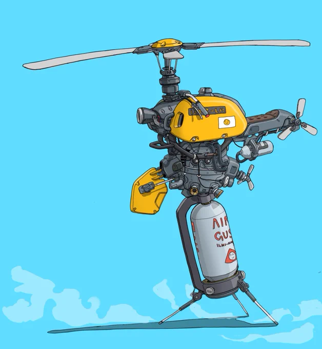 #メカ #イラスト #illustration 
航空機シリーズ 