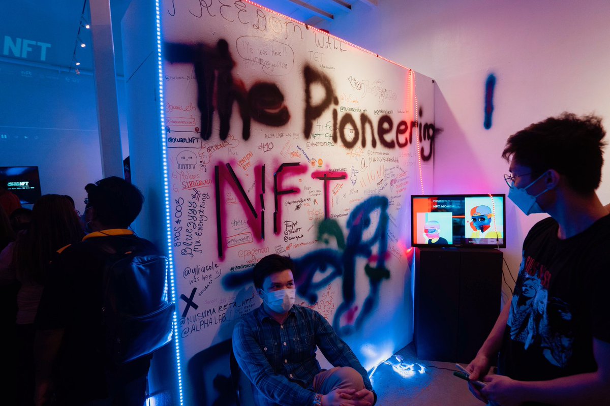 AFPHxNFT's tweet photo. <CORNERS>
https://t.co/0g9agMp1KT
https://t.co/HGSJ9mDrDe
#afphxnft2022 #artfairphxnft
📸 @sylgamingnft https://t.co/xXOgdGsGBw