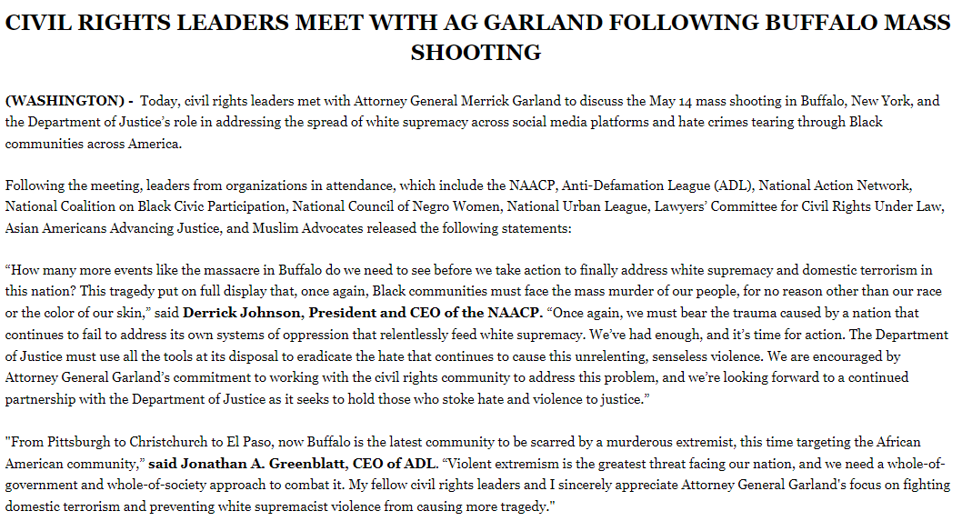Nikole Killion On Twitter NAACP And Civil Rights Groups Met W AG 