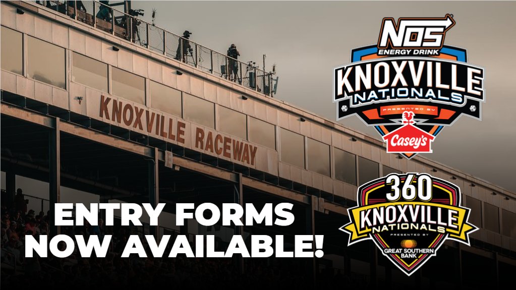 Knoxville Raceway on Twitter "Entry Forms now available for the 61st