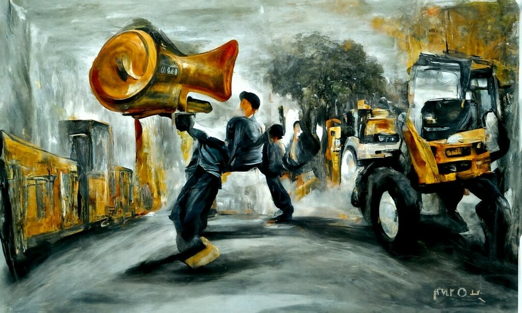 novanestgames's tweet photo. "A noisy street"

Created with #doku 

#ai #aiart #nftart #digitalart #illustration #digitalartwork #artgallery #artposts #artposter #nftcommunity #nftdrop #nftcollection https://t.co/KkUBYbCzap https://t.co/WMWv6sNZEE