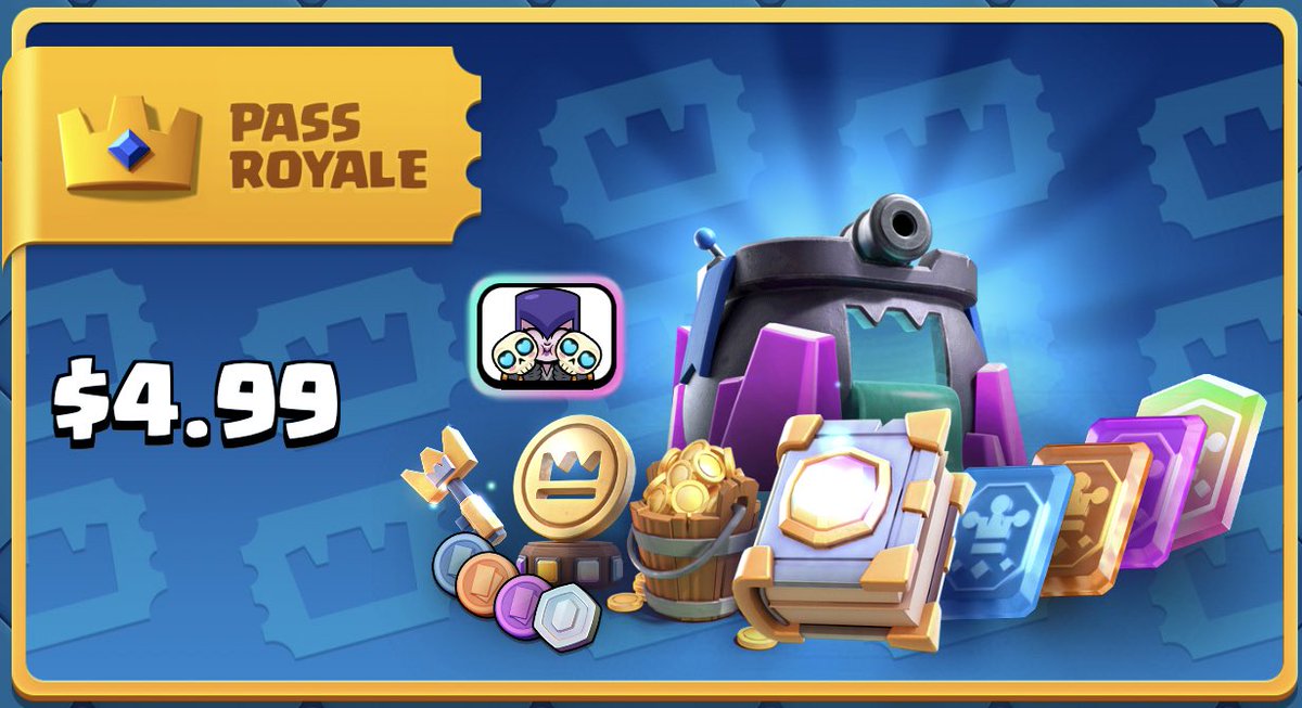 CynthiiaR92's tweet photo. 🔥Sorteo de 8 Passes Royale!🔥 

X8 Ganadores!!!

Requisitos:✅
✨Seguirme @CynthiiaR92 
Seguir a
✨@ons197 
✨@ArielBalorGamer 
✨@1daniel197 
✨@xjeanx48 
Dar Fav💜 y RT 🔁 

Termina el Domingo! Suerte a todos! 🍀 https://t.co/180gTXMS3W