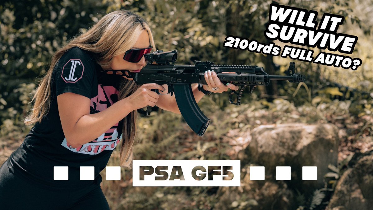 JMacCustoms's tweet photo. PSA GF5 Torture TEST 🔥🔥 How many rounds do you think it lasted?? Let us know below. ⬇️
FULL VIDEO IS LIVE ON YOUTUBE!!!
🎥 @tactical_camera
#psagf5 #psa #jmaccustoms #jmac #tacticalcamera #torturetest
https://t.co/gP5sx0Eqv2 https://t.co/4fyYYzOclt