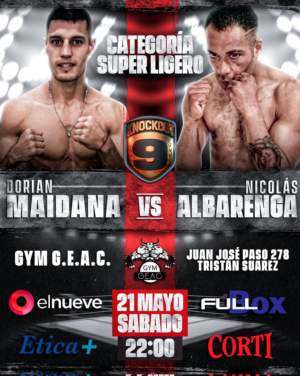 FullBox_Produc's tweet image. Mañana desde TRISTÁN SUAREZ  para todo el país por la pantalla de canal 9! 
#Boxeo #boxing