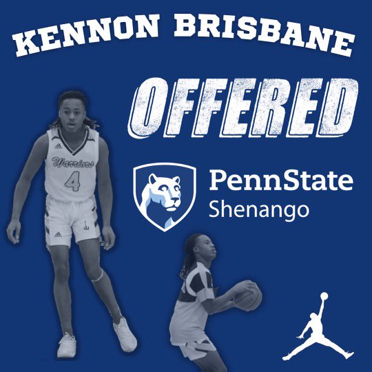 IconicBrogvnken's tweet photo. Blessed to receive my first offer from Penn State Shenango https://t.co/ZJttajJEdX