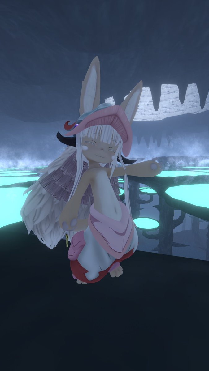 YukiNareha's tweet photo. The Goblets of Giants is the 4th layer of the Abyss. It is a sprawling jungle of unique, awe-inspiring and deadly fauna. This layer is characterized by a deceptive fusion of beauty and danger. #MadeInAbyss #nanachi #narehate #4thlayer #VRChat https://t.co/o3J6z0Mktg