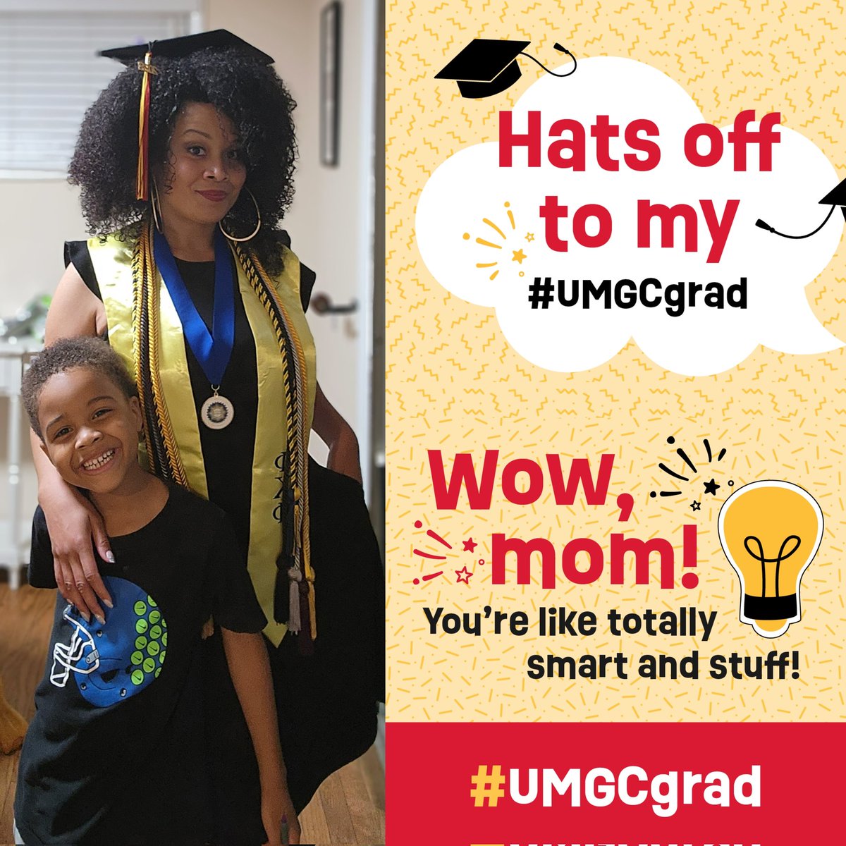 Agent_Fierce's tweet photo. I'd do it a 100 times over for this smile! #umgcgrad #umgcpkp https://t.co/RDfJKeri7z