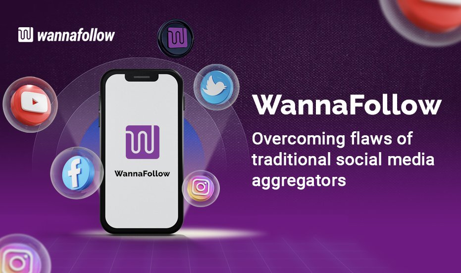 WannaFollowTech's tweet photo. Free yourself from flaws offered by traditional social media aggregators by moving to an advanced platform like WannaFollow that allow users to manage their social media platforms conveniently.

Visit https://t.co/LP5xEBqI6E to explore more. 

#socialmedia #blockchain #Airdrop https://t.co/V90LXlFtKC