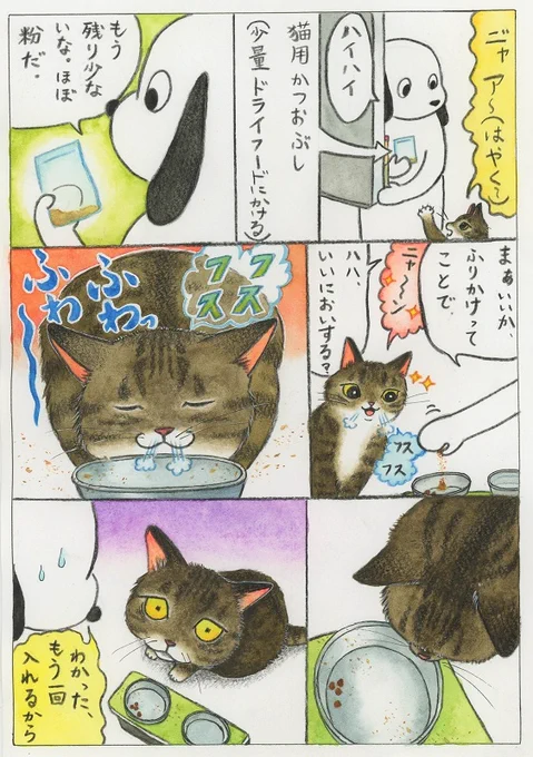 かつおぶし #コミックエッセイ #猫 https://t.co/43UYBMtn6N 