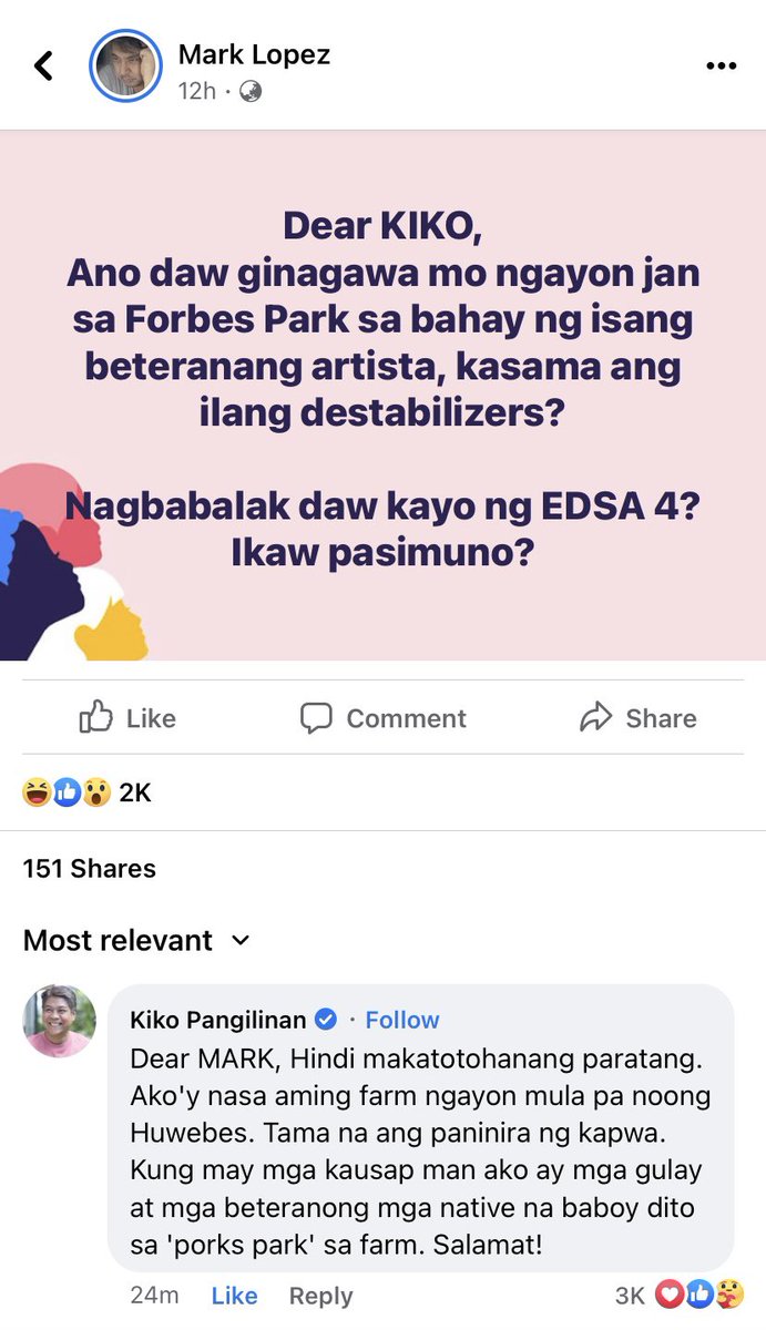 4sis4leni's tweet photo. palaban si Sen Kiko!!!!! sagot, MARK!!!!

support him here: https://t.co/JeawBOpPEq https://t.co/AVLzKpAbiW