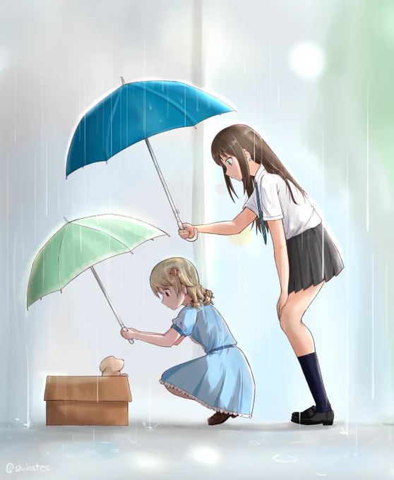 コレです(ツリーに続く)
#軽い気持ちで描いたら思った以上に反響があった絵 