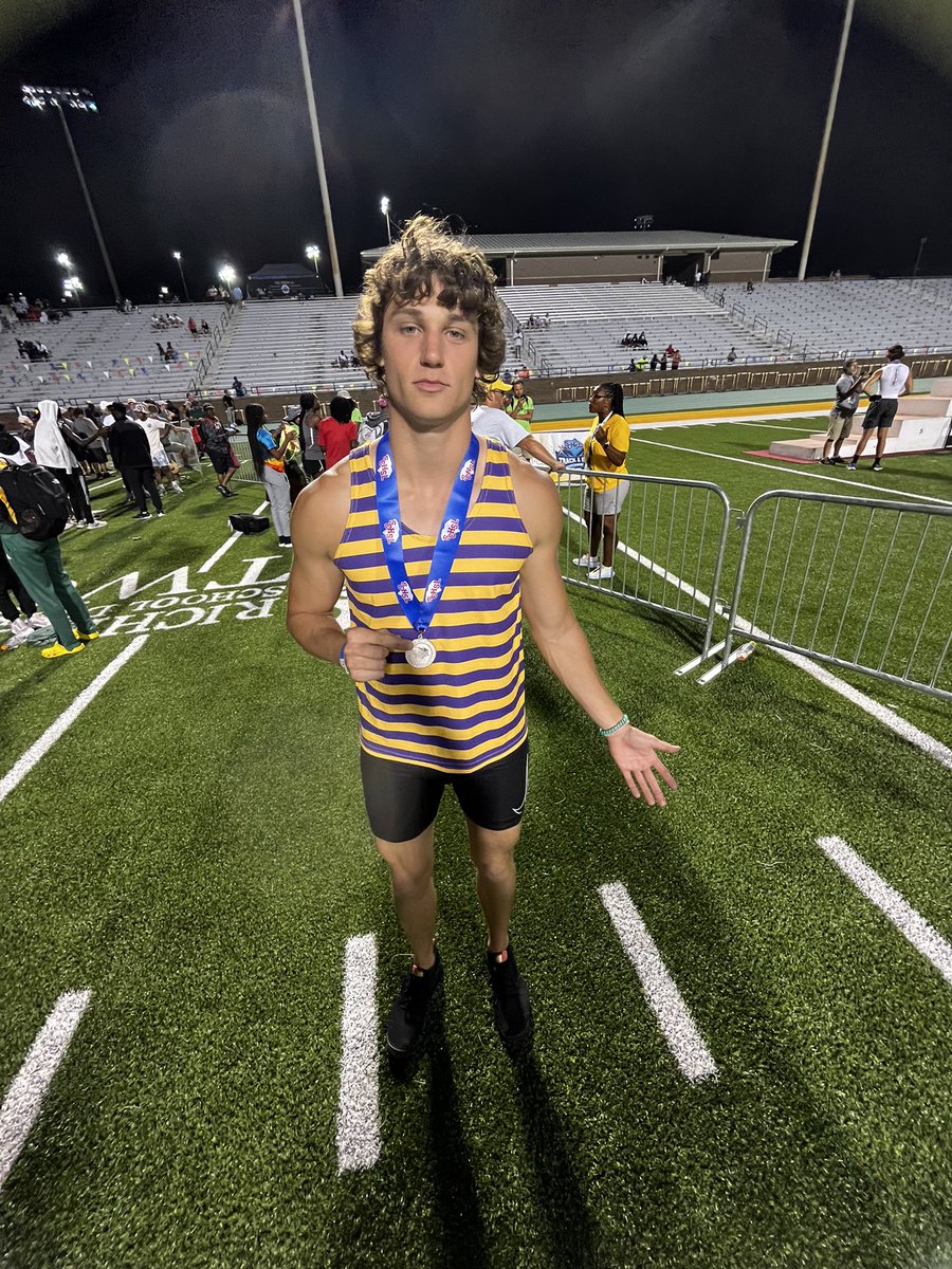 Will1Mattison's tweet image. 5A Javelin State Runner Up