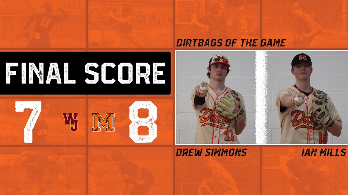 Total TEAM win!! <a href="/GarretOdey/">Garret Odey</a> with 4 solid innings, Big Drew was the bridge &amp; Mills with a 1 2 3 7th inning set himself up for the W! Offense clutched up when we needed it! 2B’s from <a href="/DEUCE_CB2/">Caden Bates</a> <a href="/connorevanich/">Connor Evanich</a> &amp; <a href="/TommySkelding/">Tommy Skelding</a>
