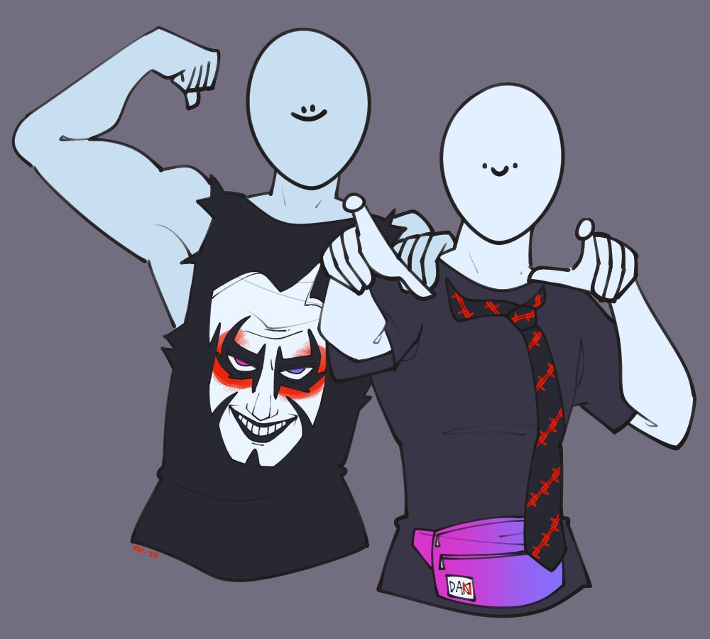 PSChloro's tweet photo. dream tag team merch @DadFeels @DanhausenAD https://t.co/fCw4C7dlQM