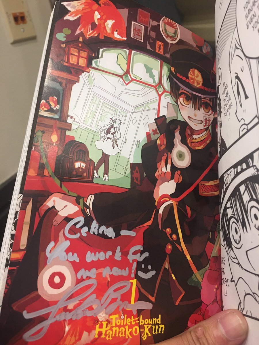 Today I had the chance to meet and receive signatures from two amazing voice actors <a href="/airzach/">Zach Aguilar</a> and <a href="/justinbriner/">Justin Briner</a> at Megacon! Thank you for making this a wonderful experience and my offer still stands if you want free Universal tickets. 😊 #megaconorlando #anime