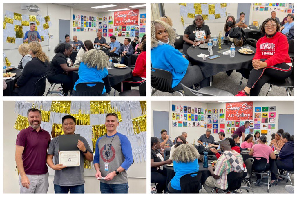 CVUHSD (@cvuhsd) on Twitter photo We ended #StaffAppreciationWeek today with <a href="/Lloyde_Bulldogs/">Lloyde High School</a> Larch Village. Thank you, Larch staff, for taking care of our most vulnerable students who need us most 💜 You are so admirable, we appreciate you! Check out the amazing new art gallery of student work 🎨🖼 #CVfamily We ended #StaffAppreciationWeek today with <a href="/Lloyde_Bulldogs/">Lloyde High School</a> Larch Village. Thank you, Larch staff, for taking care of our most vulnerable students who need us most 💜 You are so admirable, we appreciate you! Check out the amazing new art gallery of student work 🎨🖼 #CVfamily