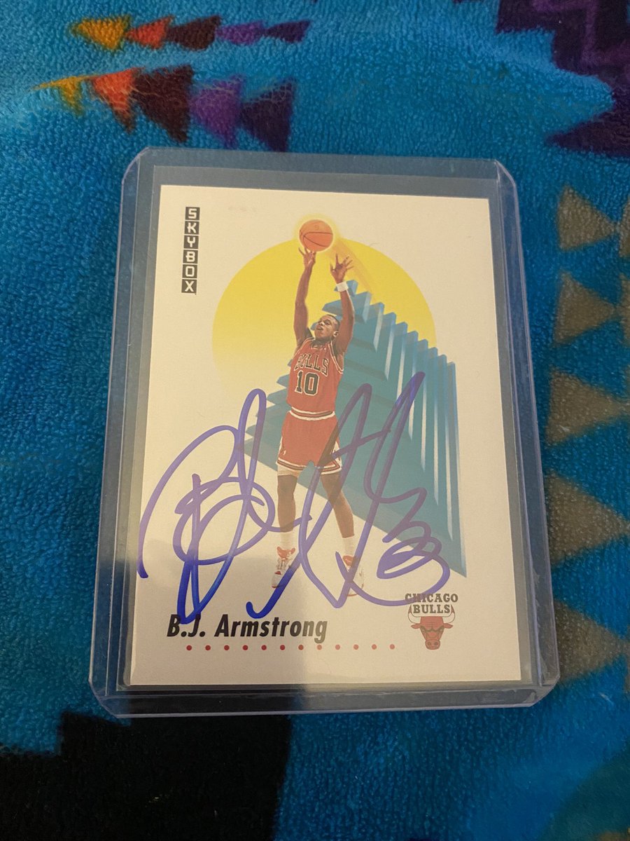 bringer_of_heat's tweet photo. TTM Return BJ Armstrong 1/1 in 20 days! #TTMSuccess #TTMReturn https://t.co/aqSIfjbM5g