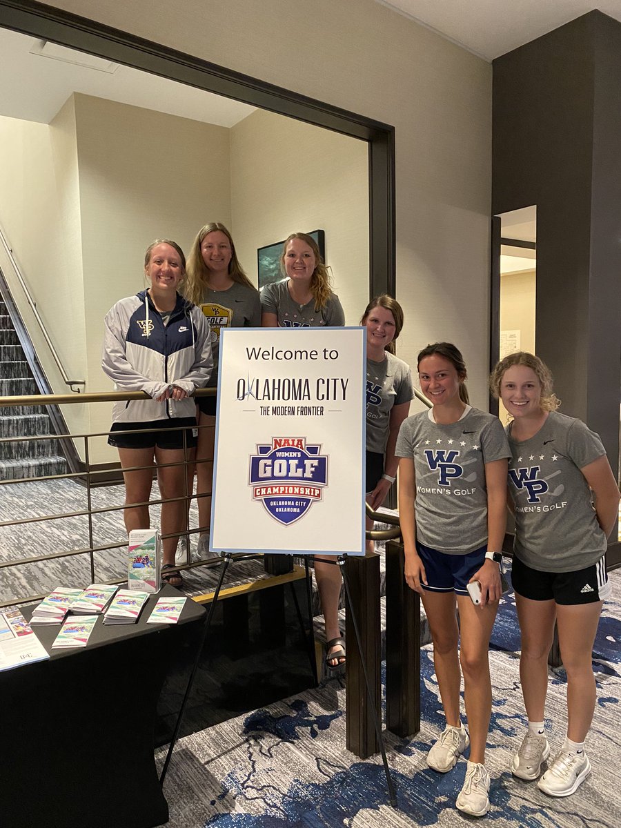 We have arrived and excited to be in Oklahoma City for the NAIA National Championship! 

Preparation begins tomorrow with an unofficial practice round! Stay tuned for updates as we get ready for Round 1 on Tuesday!