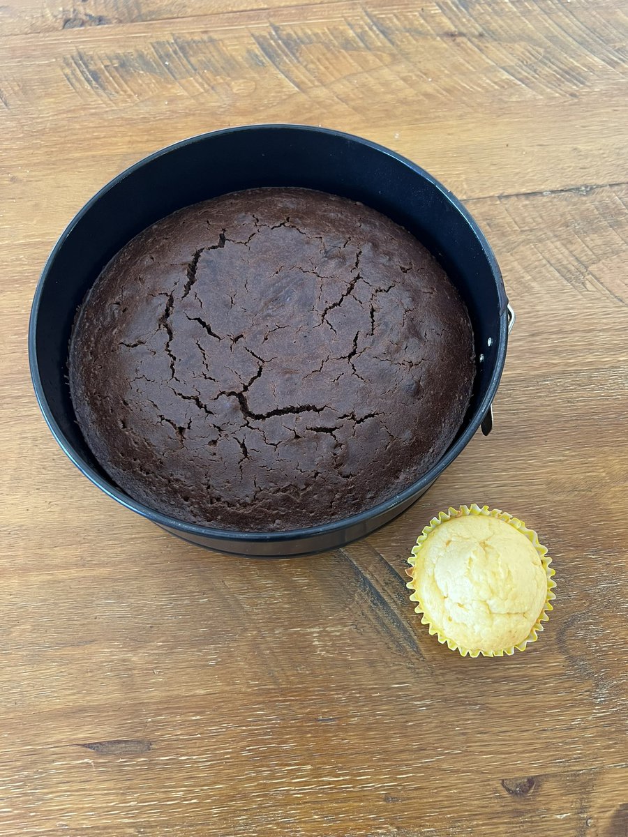 charlesdavis75's tweet photo. Another job done. Lib has created a delicious chocolate fudge cake for the twins’ birthday party tomorrow. Design and decorating is a later today task. #WeekendInsights https://t.co/YfKBzvpGij