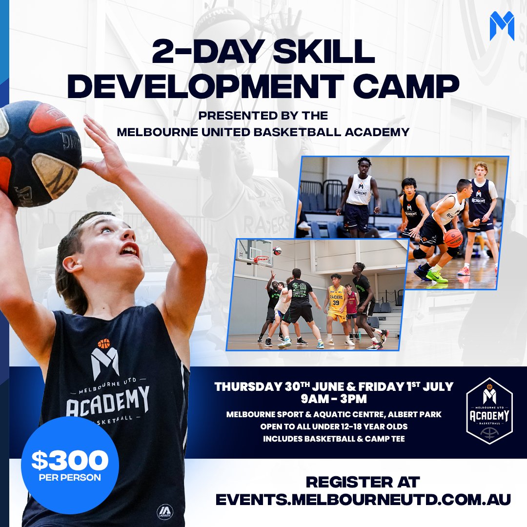 Melbourne United on Twitter "Our Melbourne United Basketball Academy