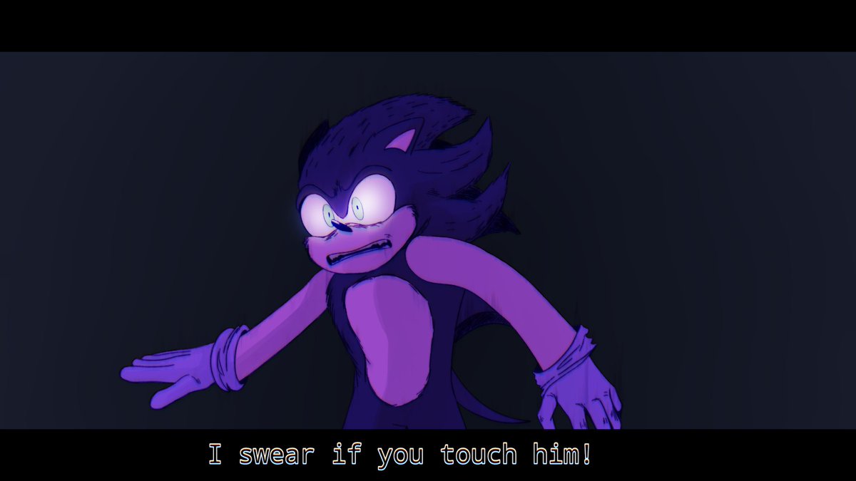 NobodyTheAlien's tweet photo. Hey @LostManifold fellow dark sonic liker 😁

Redraw of #SonicTheHedgehog from when I was around 11 lol https://t.co/6SPvF0EnmZ