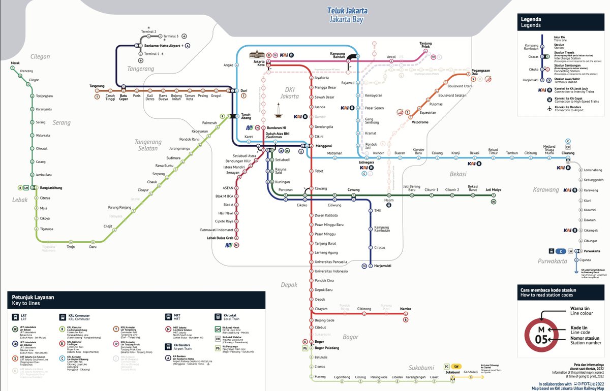 adriansyahyasin's tweet photo. Mulai 28/05/2022, perubahan rute KRL Commuter  akan dilakukan sebagai bagian dari improvement Stasiun Manggarai

KRL Loop Line yang semula ke arah Bogor akan jadi  Cikarang Loop Line ke Cikarang

KRL ke Jakarta Kota hanya dilayani Bogor Line

Bantu sebar peta ini untuk bantu ya👍 https://t.co/XbERJ8aGur