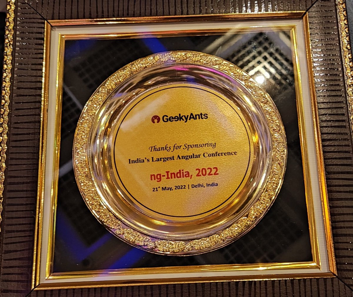 NeelSinha25's tweet photo. #ngIndia facilitated us

Was a pleasure to meet @debug_mode 

@Manav1020Goel @saudev001 

@geekyants 
#Angular https://t.co/NtRX4xSObC