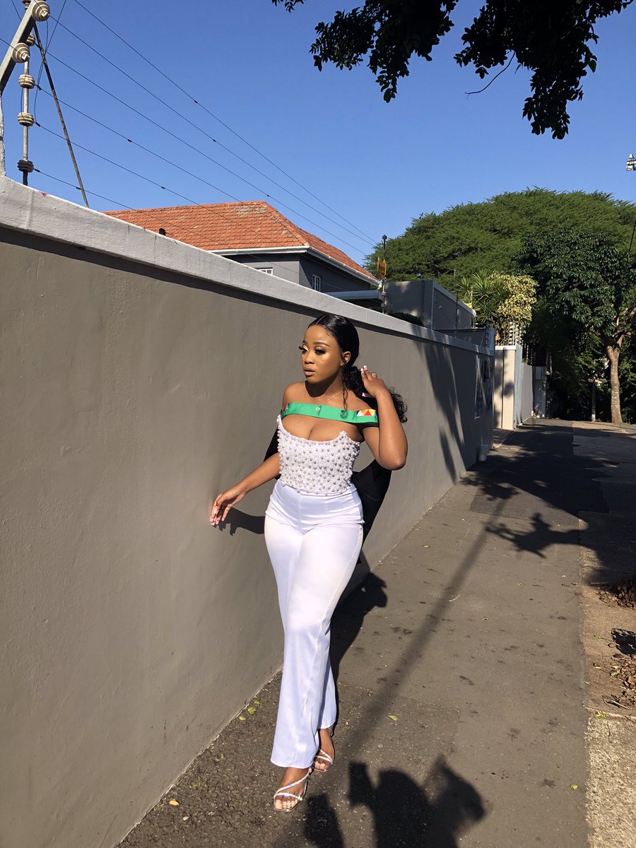 LeloMemela's tweet photo. Obtained and Conferred ✅ 
First belt in the bag, three more to go baby 😌
#UKZNGrad2022 #ukzn https://t.co/gt5jSv7LXe
