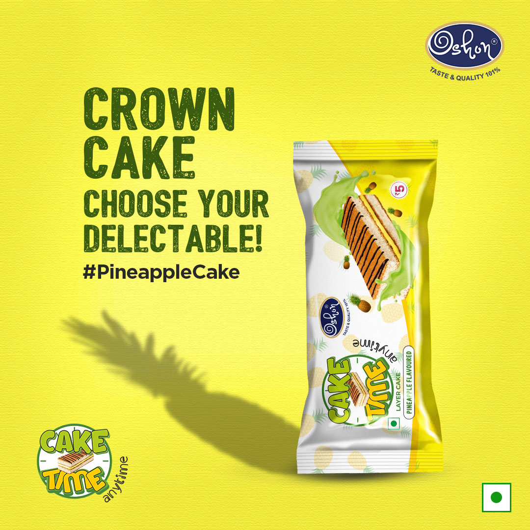 oshonindia's tweet photo. We are so excited to bring you one of the premium flavours 🍍 in our cakes. ❣️
Choose your favourite!😃😇
🌐: https://t.co/sjuTpvBs7I
🛍: To Grab Your Favourites
.
.
.
#oshon #oshonindia #cakes #fruitcake #cakelovers #barcake #foodlovers #newflavour #pineapplecake #yummycake https://t.co/3aLIlSFAYr