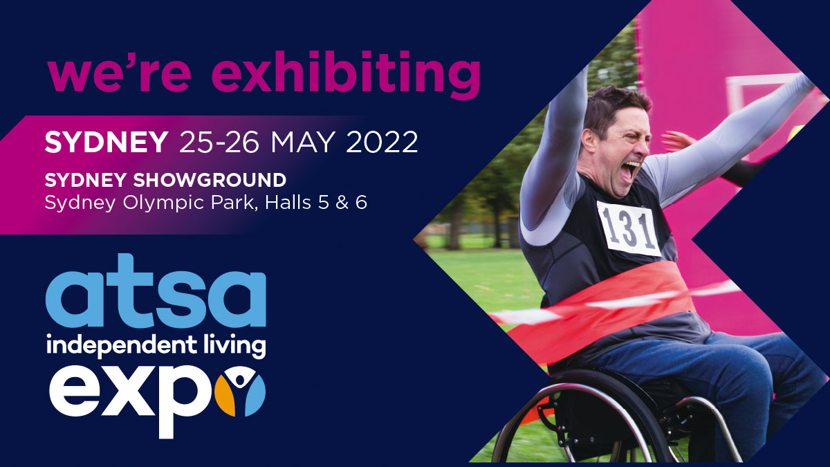 NDIS's tweet photo. The @ATSAexpo is coming to Sydney 📍

Showcasing assistive technology products and services, mobility supports and more. The free expo will run from 25th - 26th May at the Sydney Showground. 

Tap to register: https://t.co/XaURzybPyK https://t.co/pWxc182AIA