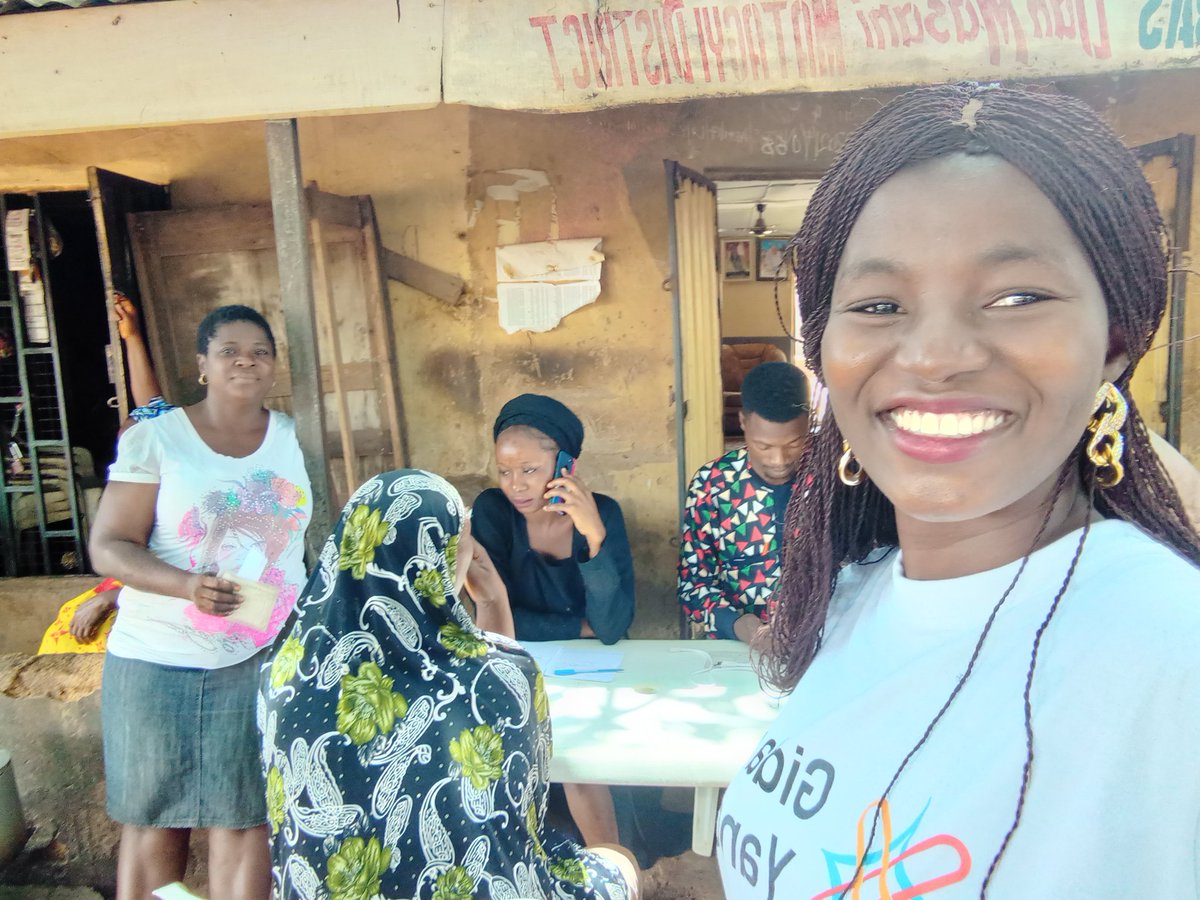 GraceGbeauty75's tweet photo. The PVC Registration event was a massive success as women and youths turn out to register their PVC
#PVCRegistration
#AccountabilityLabNigeria https://t.co/q2JAod1bYZ