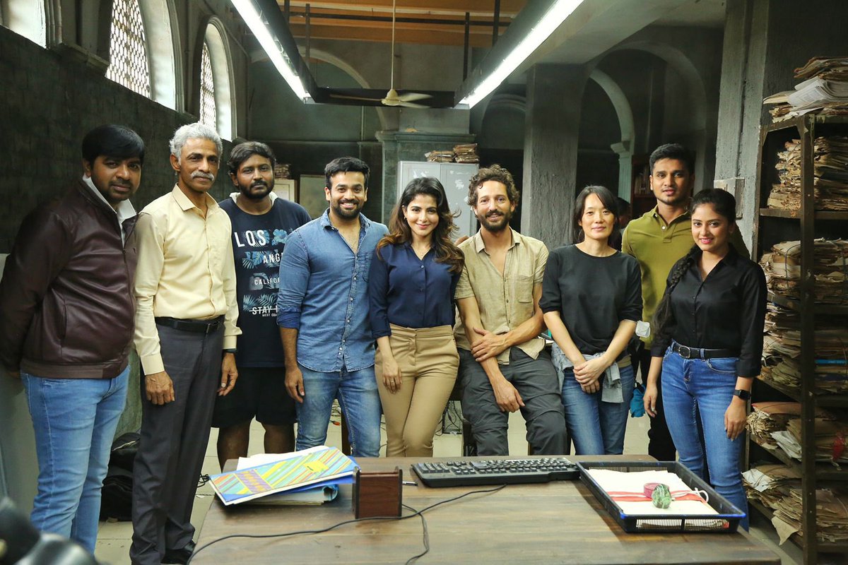 Ishmenon's tweet photo. #spy 
.
@actor_Nikhil 
@Garrybh88 
@tej_uppalapati 
#edentertainment
#krajashekarreddy https://t.co/dO1UJZkdft