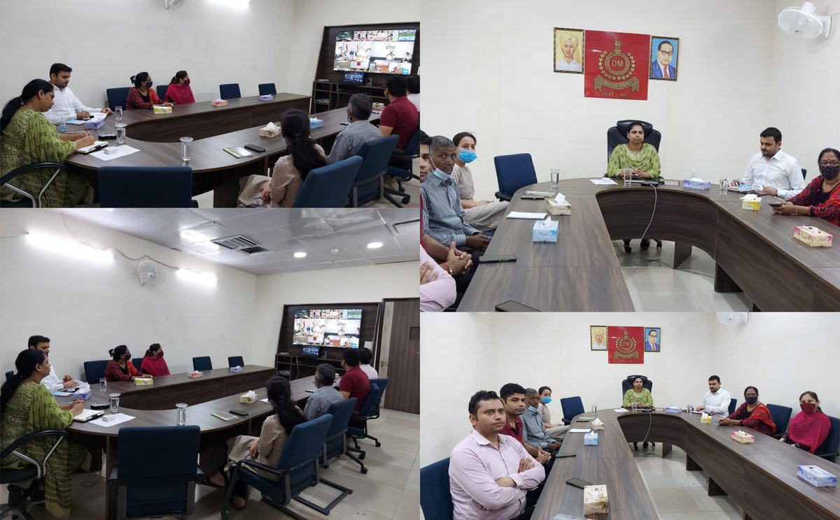 DM_North_Delhi's tweet photo. @DMNorthdistt along with @SamanvayWCD &amp; WWO @ShwetaChaubey9  participated in the presentation on best practices for tackling the #Malnutrition of #PMAward winning districts 

@MinistryWCD @smritiirani @PMOIndia @POSHAN_Official @moayush https://t.co/CauZDG0U06