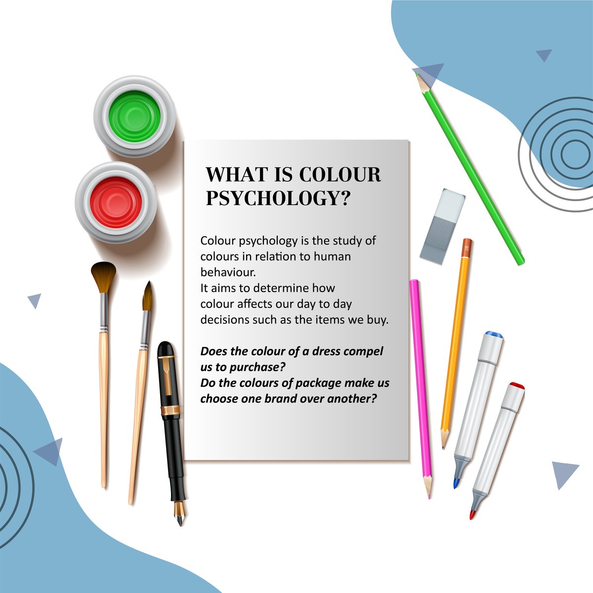 jy_technologies's tweet photo. Colour Psychology A Marketing Perspective
1. What is Colour Psychology
2. What do Colours Signify?
Visit: https://t.co/wJWg5yBYqk
#jydigitek #webdesign #Website #marketing #colourpsychology #colourlover #interiordesign #colourmyhome #india #ihavethisthingwithcolor https://t.co/R8iLzk6BfZ