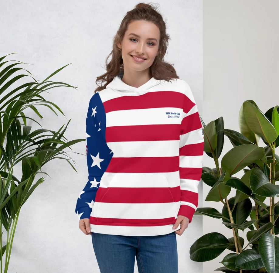 DigitalArt19's tweet photo. Unisex Hoodie - USA Qatar 2022 https://t.co/PfW6877B3y a través de @Etsy
#sweatshirt #Sweatshirts #americanmen #fitnessgirl #americangirl #american #usa #WorldCup2022 #WorldCup #fifa #yoga #yogagirl #woman #FitnessModel #fitnesmen https://t.co/usy6qpwa21