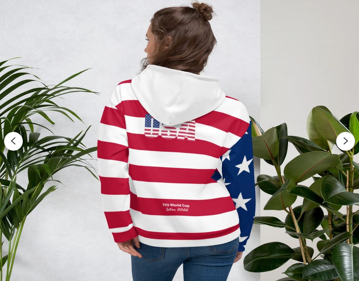DigitalArt19's tweet photo. Unisex Hoodie - USA Qatar 2022 https://t.co/PfW6877B3y a través de @Etsy
#sweatshirt #Sweatshirts #americanmen #fitnessgirl #americangirl #american #usa #WorldCup2022 #WorldCup #fifa #yoga #yogagirl #woman #FitnessModel #fitnesmen https://t.co/usy6qpwa21