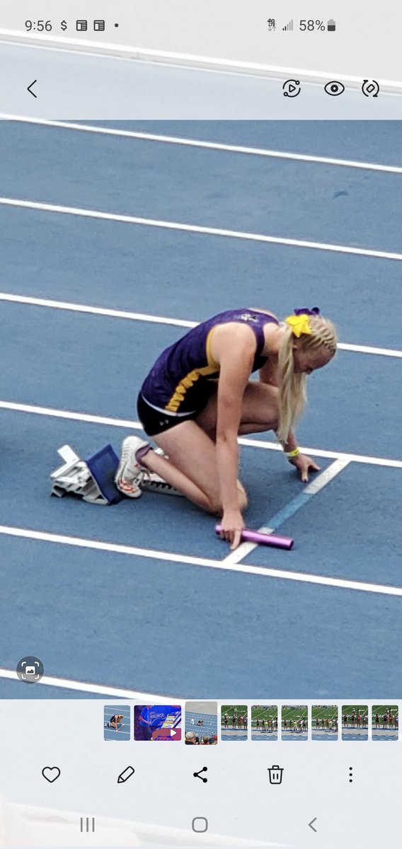 That's my girl on the Blue Oval !!