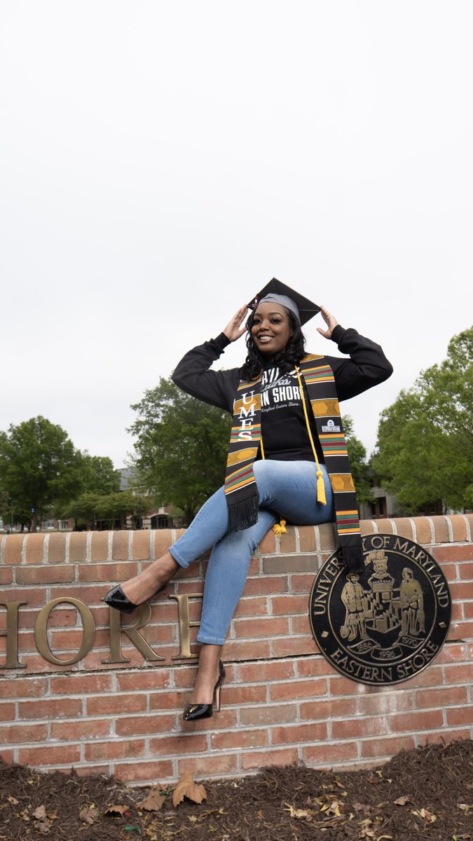 missdailday24's tweet photo. So I did a thing today…. #HBCUGrad #UMESGrad #BlackExcellence Bachelors Degree in Hospitality and Tourism Management Manga Cum Laude. Talk to me nice 👩🏾‍🎓❤️ https://t.co/ddE5iI7YJl