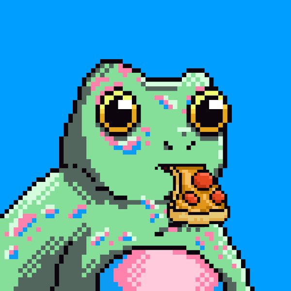 I had a great time with @trippytoadznft watching Have A Good Trip with our toad special guests <a href="/Donick/">Donick</a> and @GoodTripNetflix and won the Trivia Contest 🤙🏼 here’s my precious 2nd toad. Thank you guys! ❤️🥹