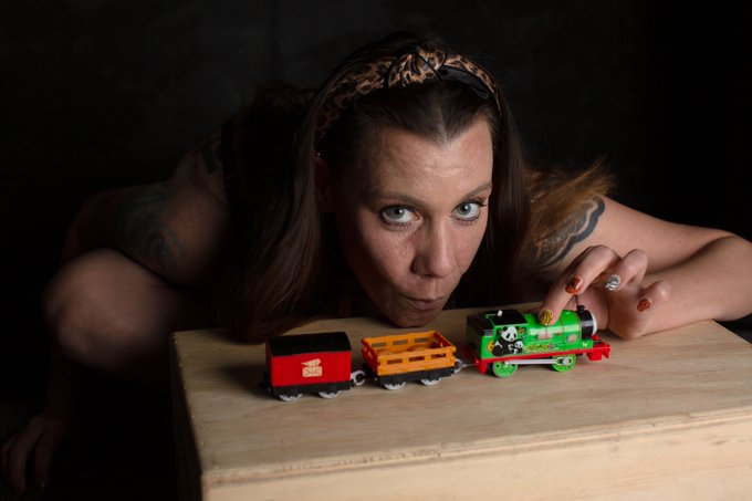 THIS'LL SHOW MY DAD!  I'm pullin a train! https://t.co/hm2KFH2jSj<a href="/tag/mvsales"class="tags"><span>#mvsales</span></a>