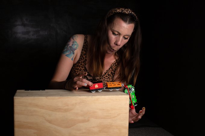 THIS'LL SHOW MY DAD!  I'm pullin a train! https://t.co/hm2KFH2jSj<a href="/tag/mvsales"class="tags"><span>#mvsales</span></a>